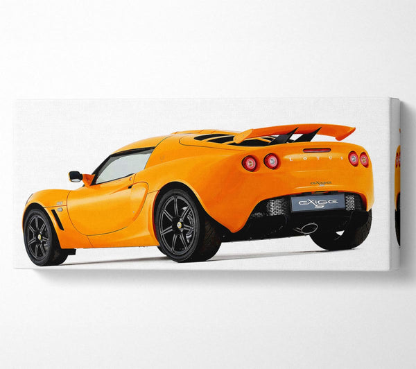 Orange Lotus Elite Rear