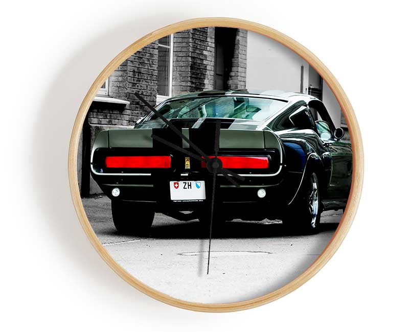 Mustang Shelby Rear Clock - Wallart-Direct UK