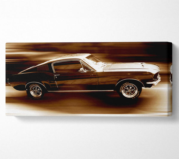Mustang On The Move