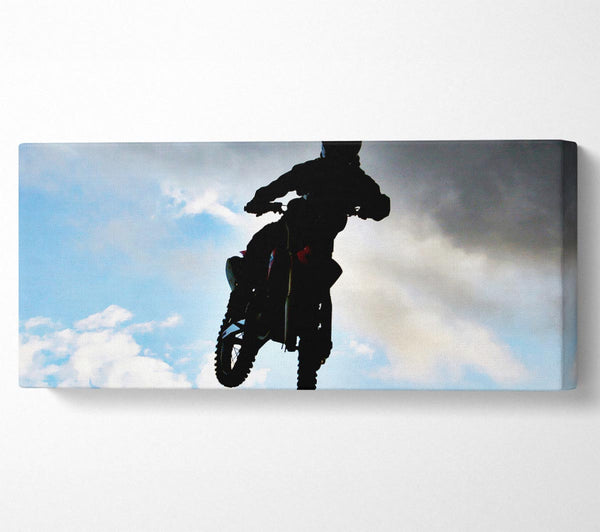 Motorcross Freestyle In The Sky