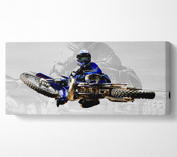 Motorcross Free Styler From Above