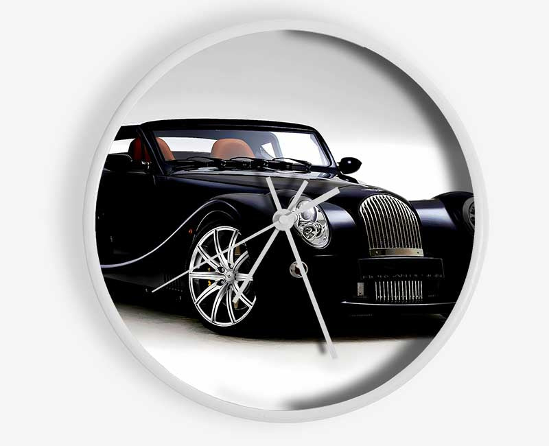 Morgan Black Clock - Wallart-Direct UK
