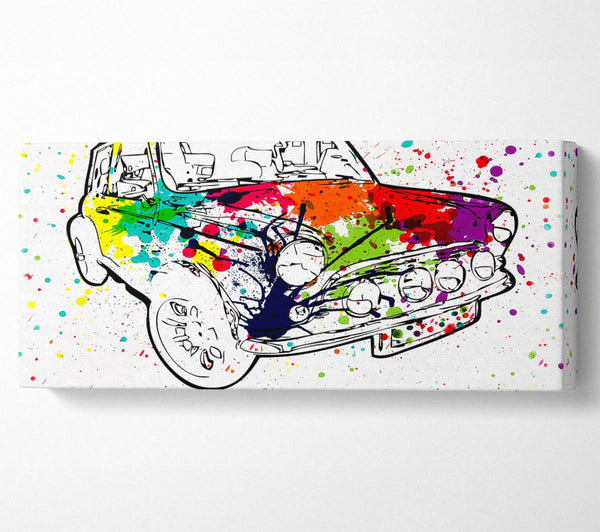 Mini Rainbow Paint Splat