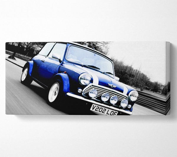 Mini Cooper Retro Blue