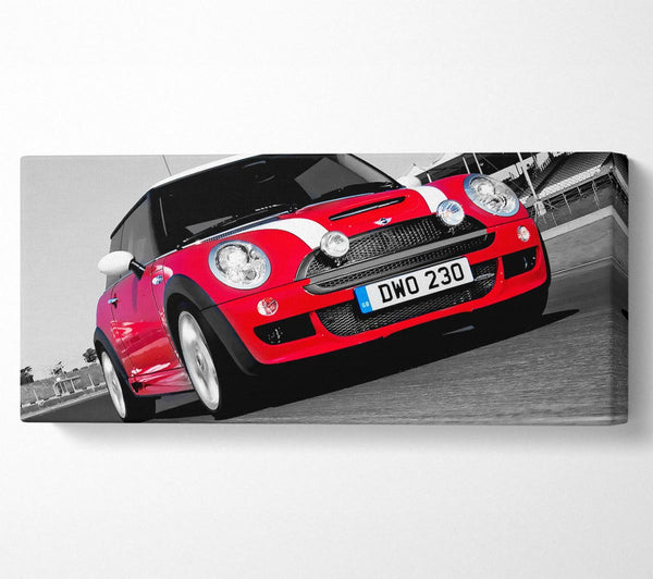 Mini Cooper On The Tracks