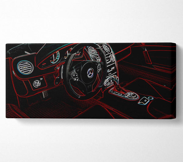 Mercedes Interior Psychedelic
