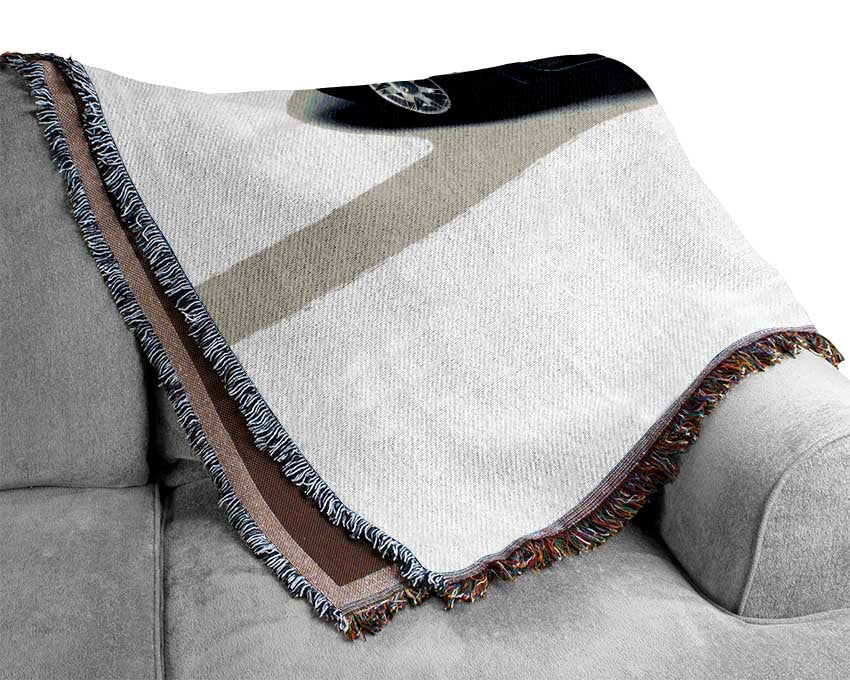 Maserati Racing Machine Woven Blanket