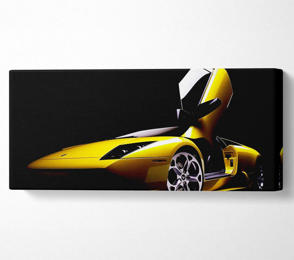 Lamborghini Doors Yellow