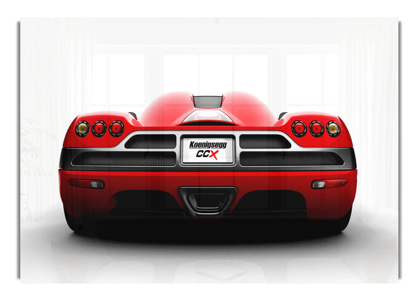 Keonigsegg Super Car Rear