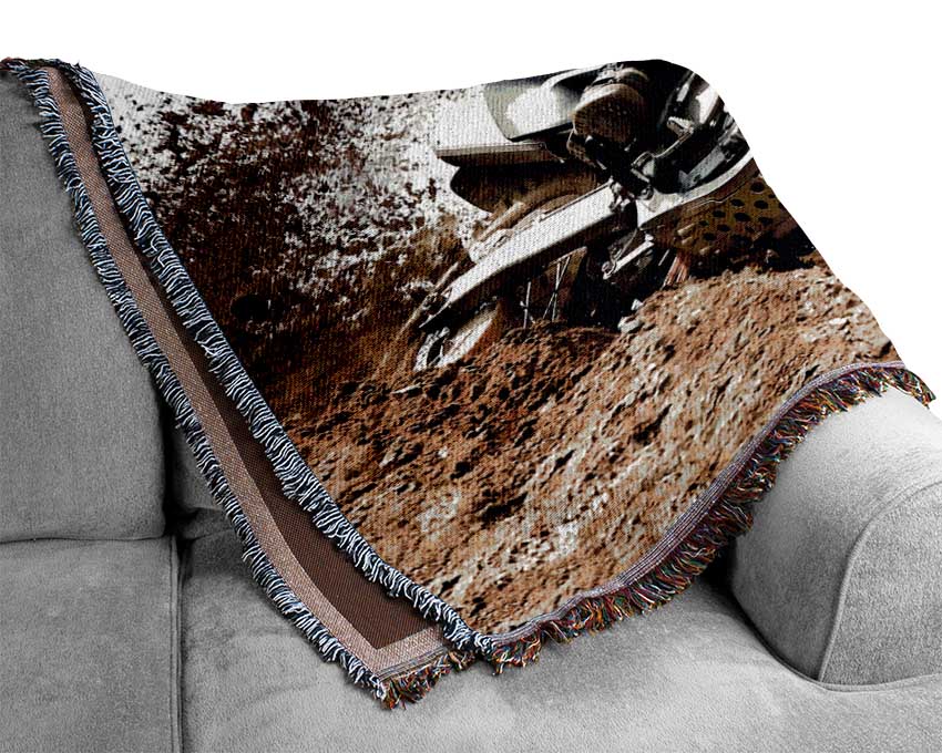 Kawasaki Motocross Woven Blanket