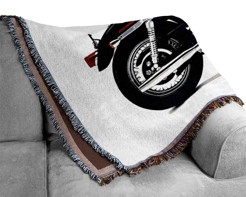 Harley Davidson 2 Woven Blanket