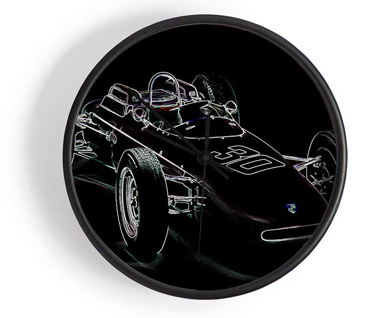 Formula One Retro Clock - Wallart-Direct UK