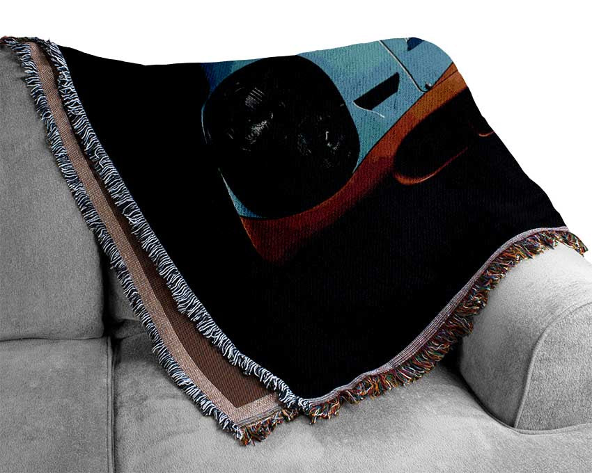 Ford Gt Super Car Woven Blanket