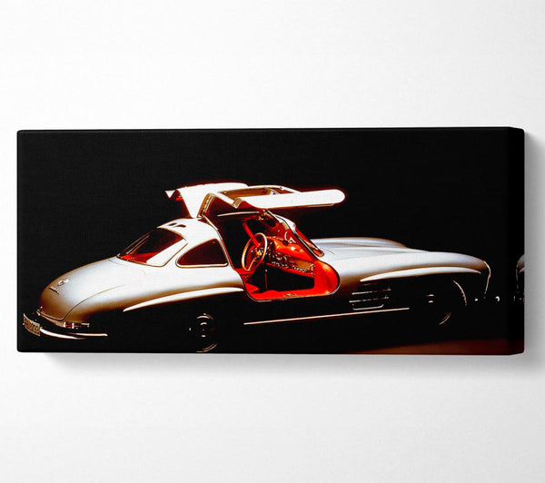 Classic Bat Winged Car