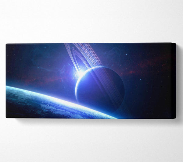 Planets Universe Blue
