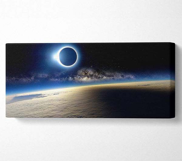 Solar Eclipse From Space