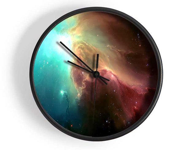 Nebula Sky Clock - Wallart-Direct UK