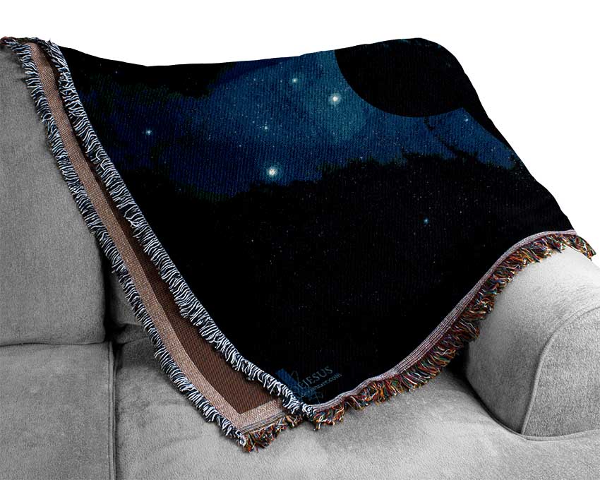 Glimpse Of Universe Woven Blanket