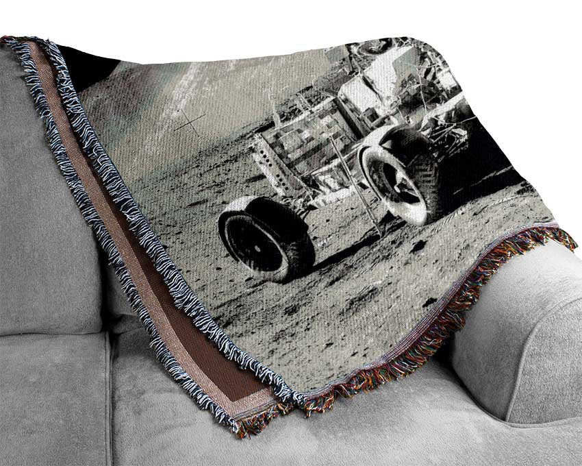 Moon Buggy Woven Blanket