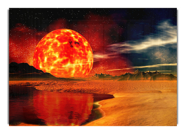The Sun On Mars