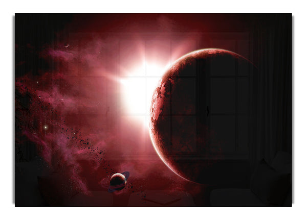 Eclipse Of The Red Planet
