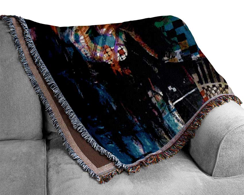 Girl Colours Woven Blanket