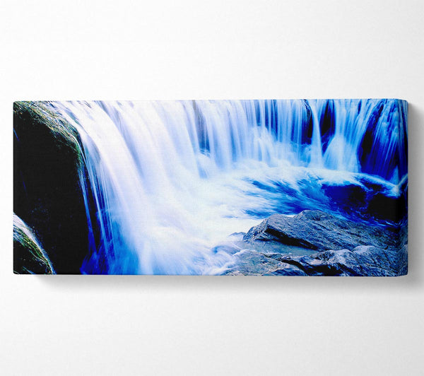 Rainbow Over Waterfall