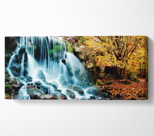 The Waterfalls Autumn Forest