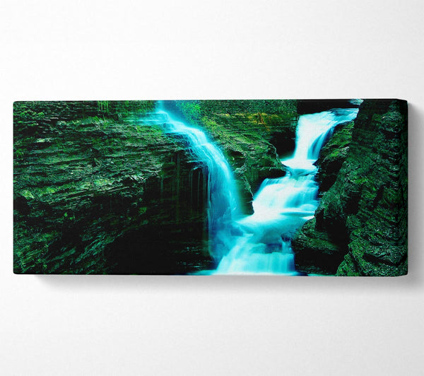 The Rock Formation Waterfall