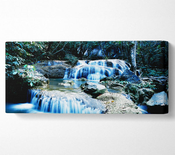 Rocky Waterfall Woodland