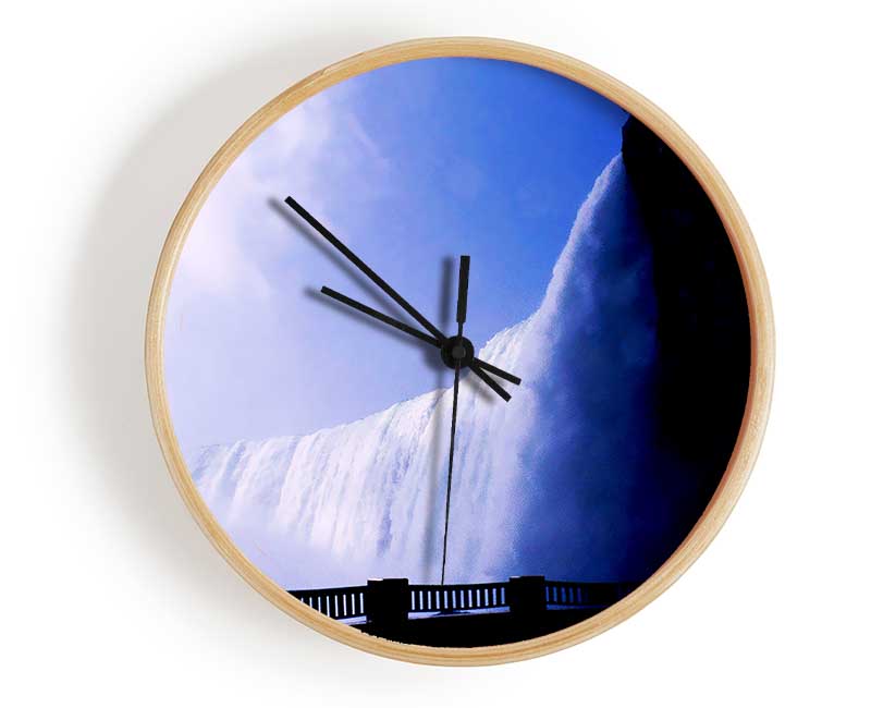 Niagra Falls 02 Clock - Wallart-Direct UK