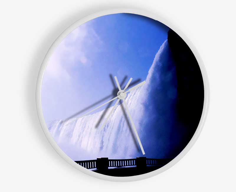 Niagra Falls 02 Clock - Wallart-Direct UK