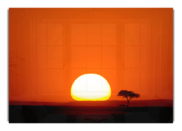 Afrikanischer Sonnenaufgang