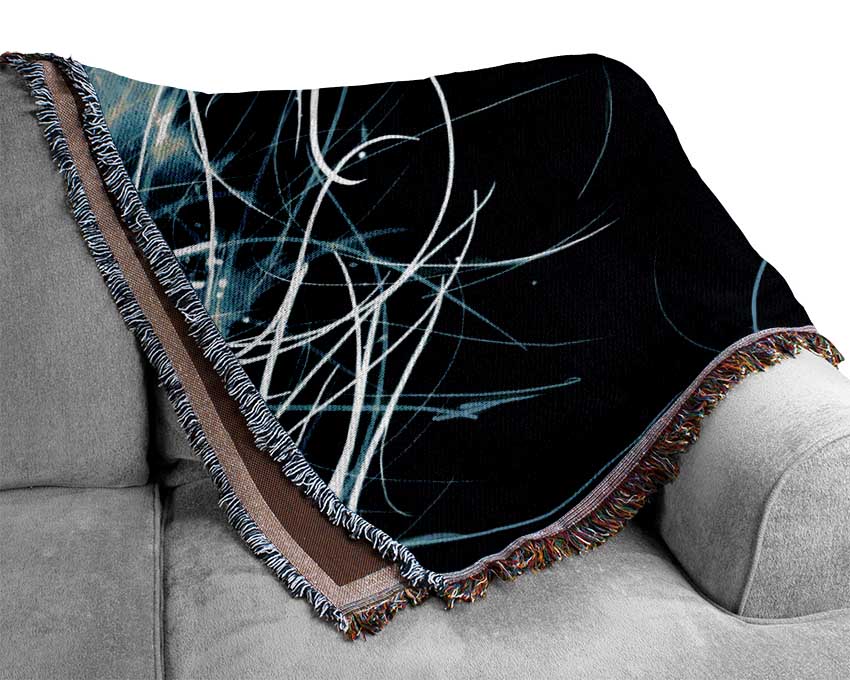 Electrical Storm Woven Blanket