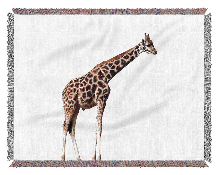 Giraffe Neck Woven Blanket