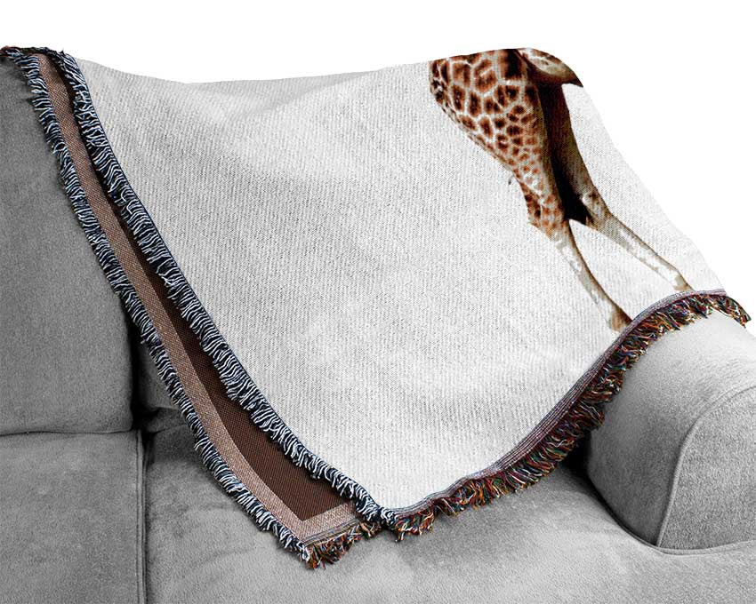 Giraffe Neck Woven Blanket