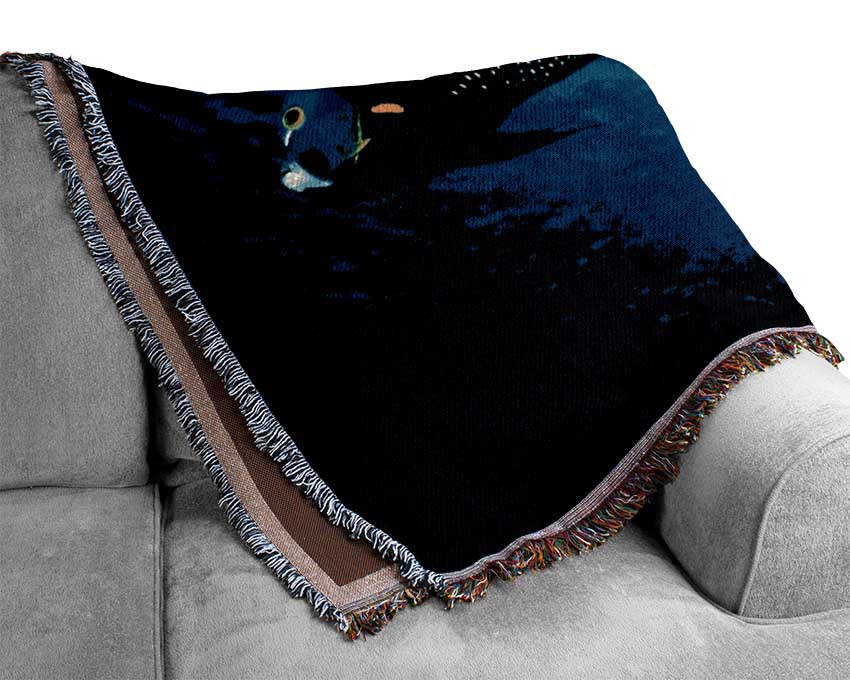 Ocean Delight Woven Blanket