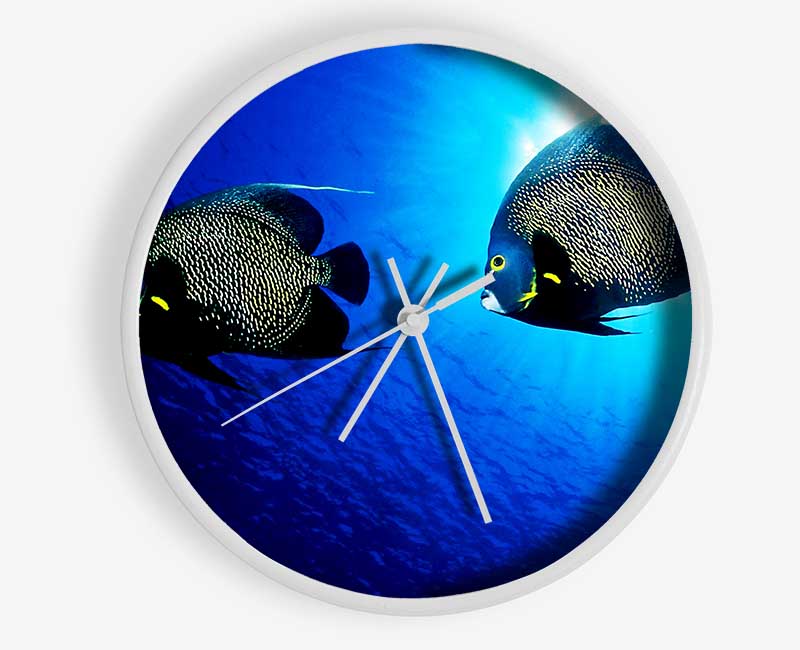 Ocean Delight Clock - Wallart-Direct UK