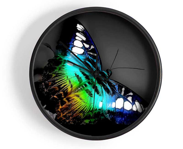 Psychodelic Butterfly Clock - Wallart-Direct UK