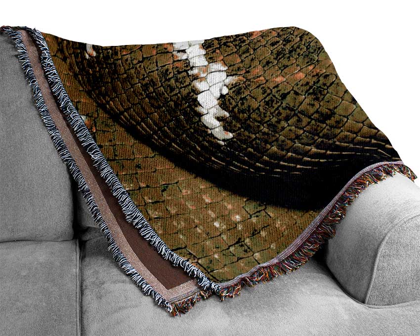 The Serpent Woven Blanket