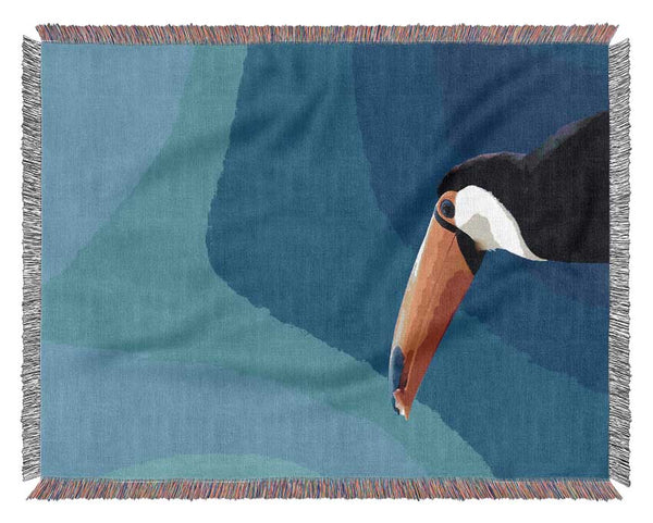 Tucan Beauty Woven Blanket