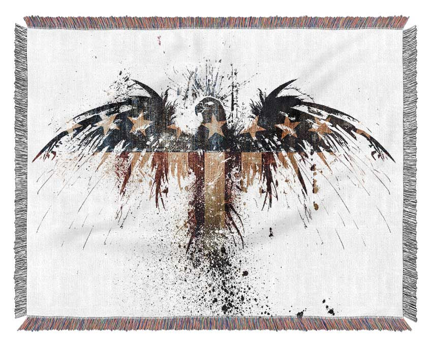 American Eagle 2 Woven Blanket