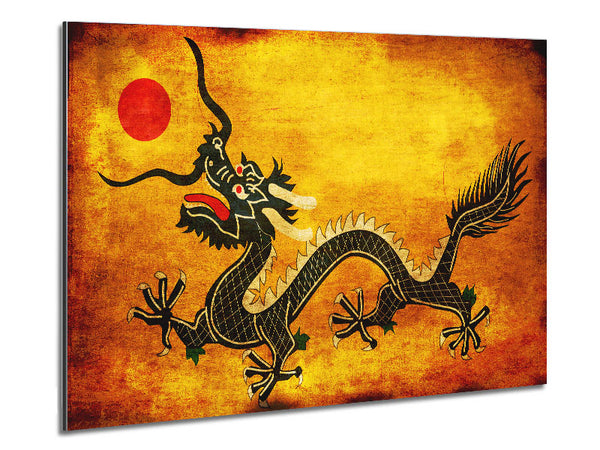 Manchu Dragon Ming Dynasty Metal Print