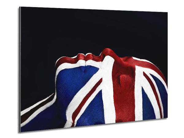 Gesicht Großbritanniens