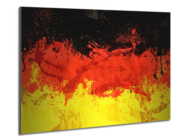 Germany Colours Metal Print