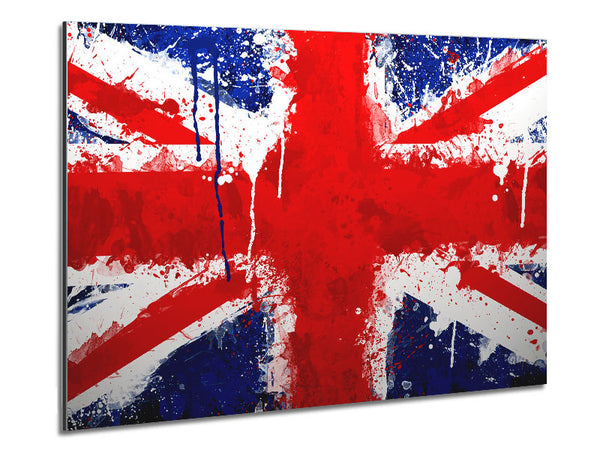 Uk Flag Metal Print