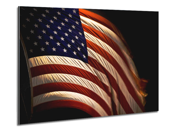 Flag Of America Metal Print