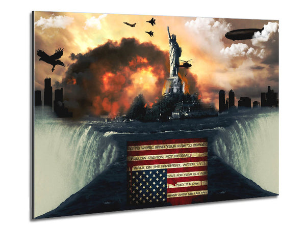 American Liberty Metal Print