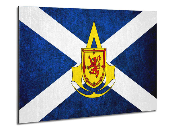 Scottish Guild Flag Metal Print