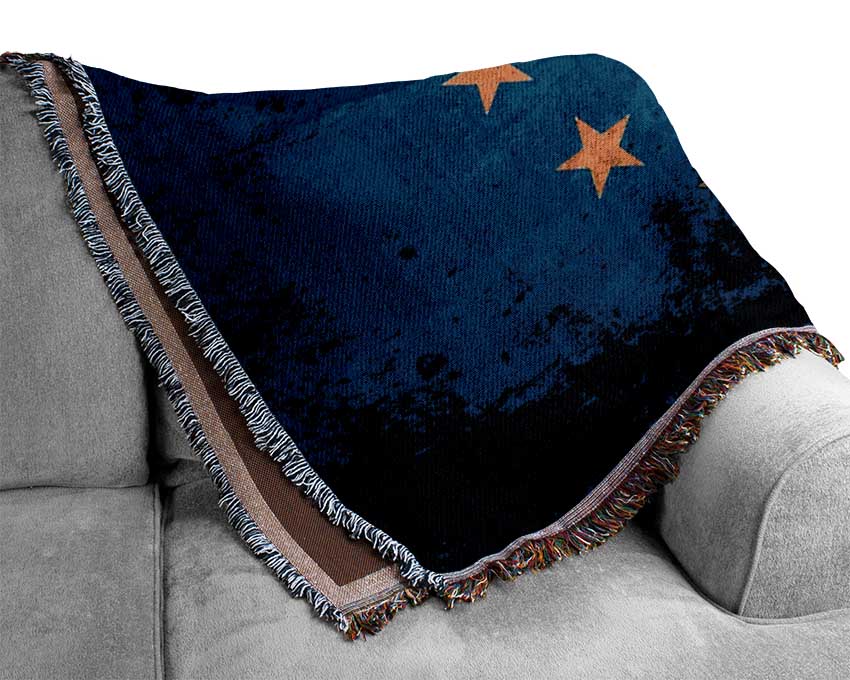 Eu Flag Woven Blanket